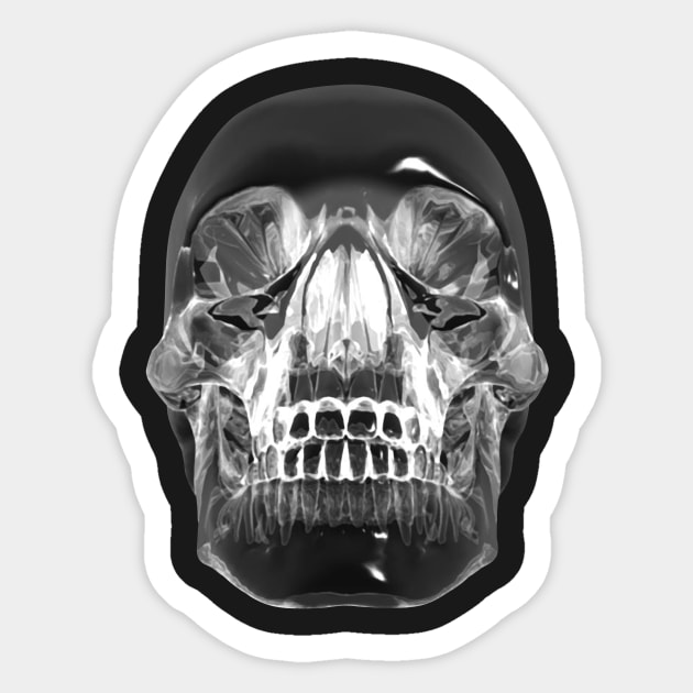 Cristal Skull Sticker by ImproveYourself